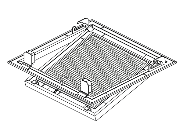 Prostar Square Honeycomb Inner Cover