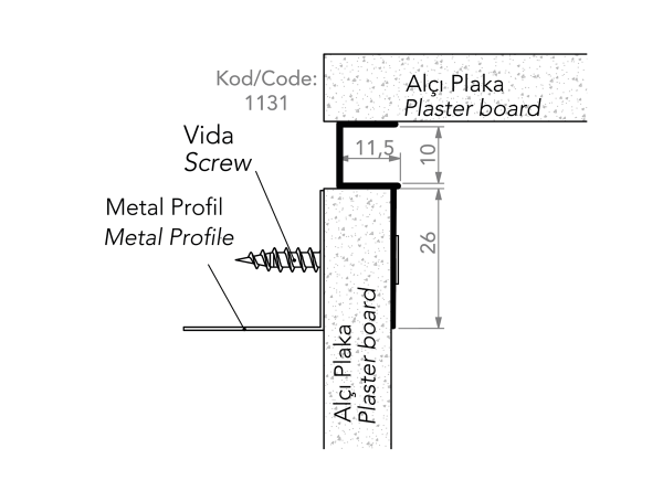 Single Leaf Joint Profile